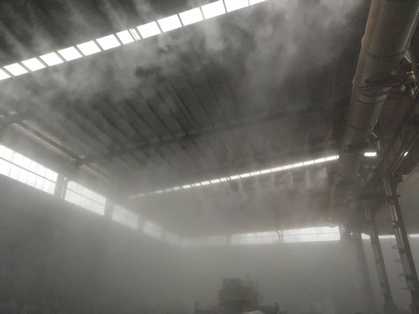 石料厂喷雾除尘系统