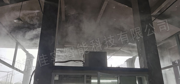 青岛昌润-垃圾中转站喷雾除臭设备案例