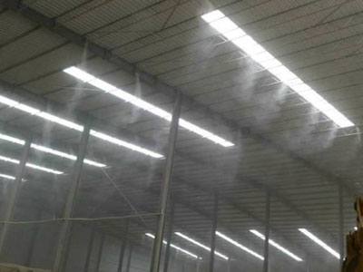 水泥厂喷雾除臭设备降尘系统